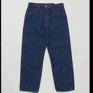 B SIDES Plein Jeans Red Stitching